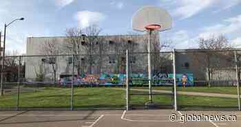 Arkells help raise $80,000 in funding to refurbish Hamilton basketball court - Global News