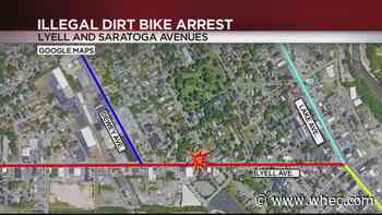 Crash leads to ticket for illegal dirt bike