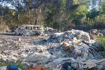 Empresa de reciclagem pega fogo em Jarinu - Globo