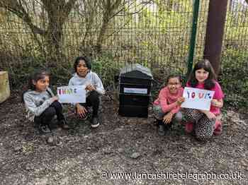 Miller Homes donates wormery to kids club to help them grow crops for food banks