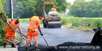 Marl: Stadt Marl saniert Wirtschaftswege in modernster Verfahrensweise - Marler Zeitung