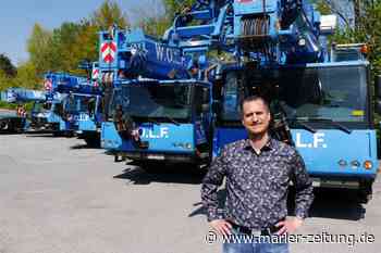 Autokräne aus Marl werden auf jeder Baustelle zum Superstar - Marler Zeitung