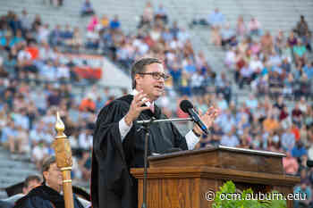 Esteemed alumnus, Amazon Consumer CEO Clark urges Auburn graduates to be bold, brave during inspiring spring commencement speech - Office of Communications and Marketing