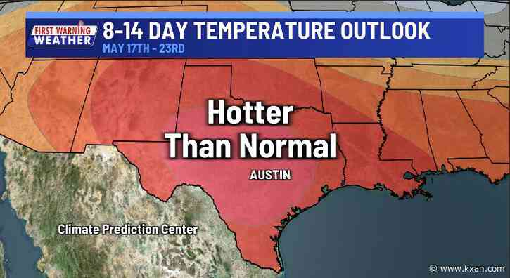 Unusual May heat rivaling afternoon and overnight records