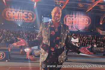 Morecambe: Tyson Fury appears on ITV's The Games