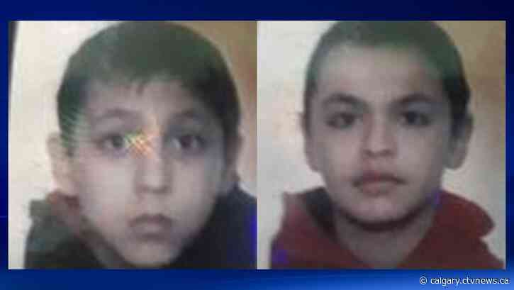 Search underway for young Calgary brothers last seen in Applewood