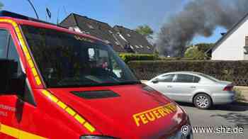 : Brannte LKW und Carport - Schnelles Eingreifen der Feuerwehr Schenefeld verhindert schlimmeres (FOTO) | shz.de - shz.de