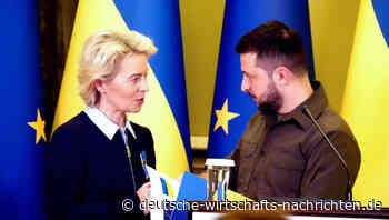 Von der Leyen: Ukraine soll mit vergemeinschafteten EU-Schulden finanziert werden
