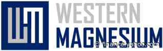 Western Magnesium to Fill Surging Demand in Auto, Aerospace, Electronics Industries - Yahoo Finance