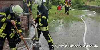 RN+ Unwetter in Ascheberg: Vollgelaufener Keller, Bach droht überzulaufen - Ruhr Nachrichten