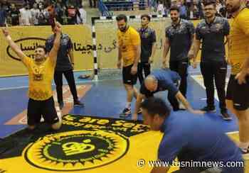 Sepahan Wins Iran Handball League Title - Tasnim News Agency