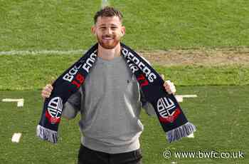 Gallery: Jack Iredale's first day as a Wanderer - Bolton Wanderers