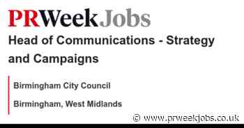 Birmingham City Council : Head of Communications - Strategy and Campaigns