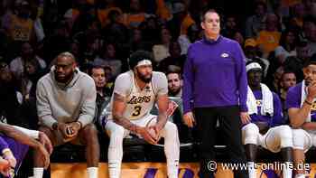 Ein LeBron James reicht nicht: Lakers vor Scherbenhaufen - t-online