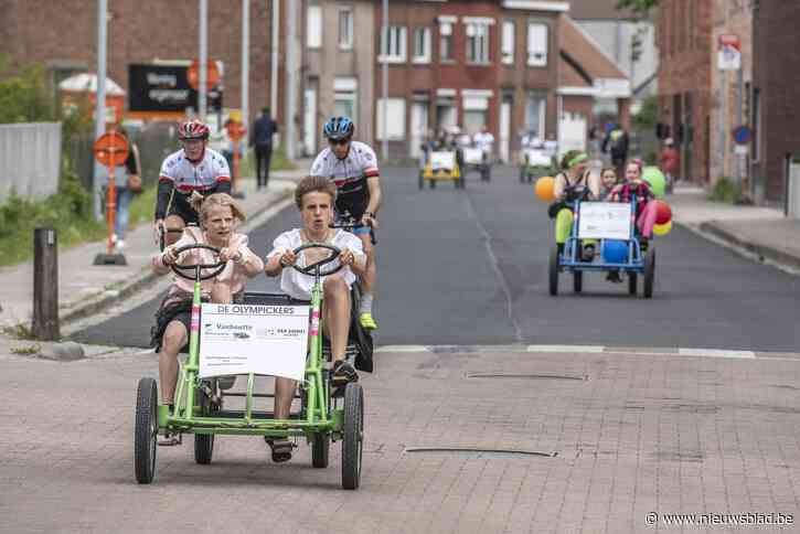 Gocarts racen door centrum voor fonds Arne Lannoy