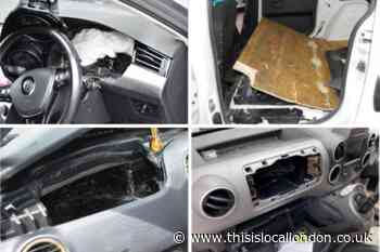 Bexley garage raided and four arrested over illegal hides