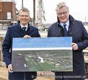 Als Standort im Gespräch: LNG: Bekommt Stade 2023 ein schwimmendes Terminal? - Stade - Kreiszeitung Wochenblatt