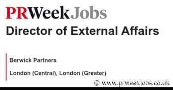 Berwick Partners: Director of External Affairs
