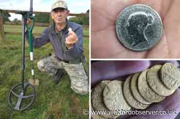 Bovingdon treasure hunter gifts finds to Facebook followers