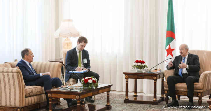 Il ministro russo Lavrov: “Apprezziamo la posizione dell’Algeria”. Mosca rafforza i legami con il paese da cui importeremo più gas