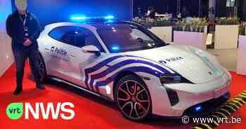 Politie van Mechelen verrast door foto's op vakbeurs in Kortrijk: "Nee, wij hebben geen Porsche gekocht" - VRT NWS