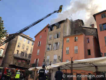 Ce que l’on sait du feu d’appartement en cours dans le centre-ville de Grasse