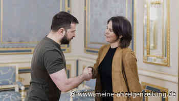 Baerbock trifft als erstes Mitglied der Bundesregierung in Kiew auf Selenskyj