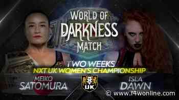 NXT UK announces Meiko Satomura, Ilja Dragunov title defenses - Figure Four Online