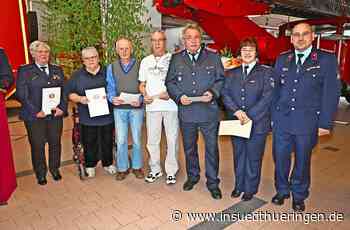 Stützpunktwehr Schmalkalden - Alte Wehrleitung neu gewählt - inSüdthüringen