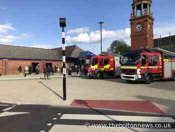 Live: Bolton Train Station cordoned off by fire service