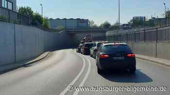 Aichach: Überprüfung der Bahnbrücke in Aichach führt zu teils langen Staus | Aichacher Nachrichten - Augsburger Allgemeine