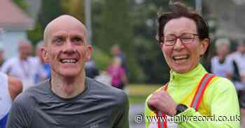 Blind Stirling runner gets ready to take on marathon challenge for hospice in memory of wife - Daily Record