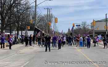 Unions rally ahead of leaders debate - My West Nipissing Now