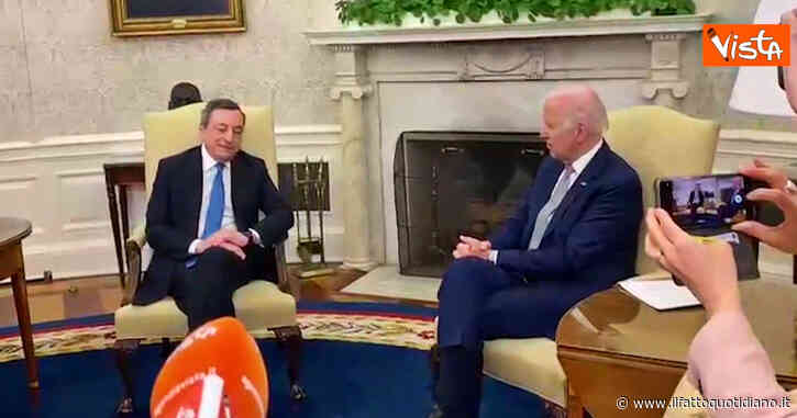 Biden a Draghi: “Apprezzo il tuo sforzo di unire Nato e Ue. Un’Europa più forte è anche nostro interesse” – Video