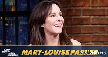 How I Learned to Drive Star Mary-Louise Parker Shares She Can Not Drive on Late Night With Seth Meyers - Playbill.com