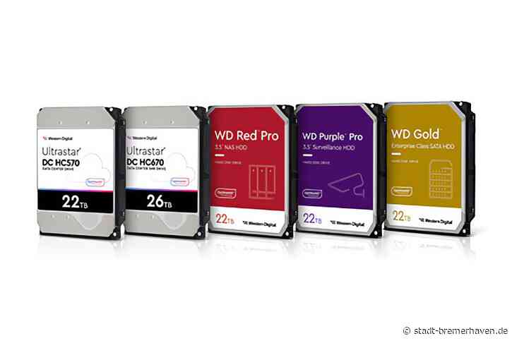 Western Digital: 26-TB-SMR- und 22-TB-CMR-Festplatten vorgestellt - Caschys Blog