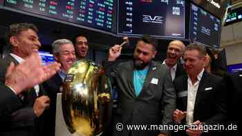 Eve: Milliardenschwere Flugtaxi-Firma geht an die Börse