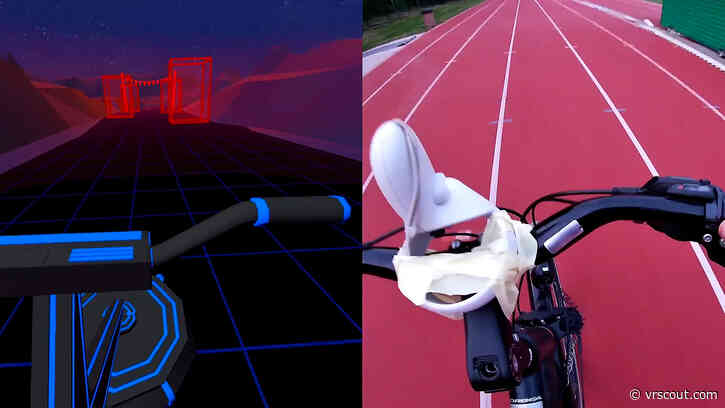 This Giant VR Bicycle Game Looks Like An Insanely Good Time