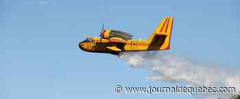 Incendie: La SOPFEU en action près de Stoneham