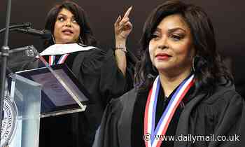 Taraji P. Henson receives honorary doctorate from her alma mater Howard University - Daily Mail