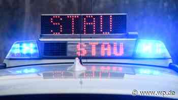 Siegen: Stauende – Familie bei Unfall auf Autobahn verletzt - WP News