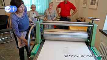 Rathenow: Die faszinierende Welt des Grafikdrucks im offenen Atelier in Rathenow - Märkische Allgemeine Zeitung