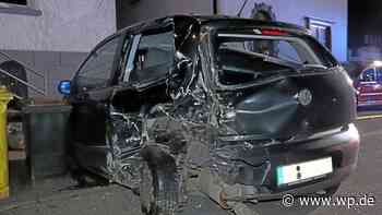 Unfall in Finnentrop: Auto schleudert gegen Treppengeländer - WP News