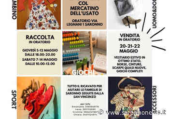 Torna il mercatino dell'usato di Saronno all'oratorio di via Legnani - SaronnoNews.it