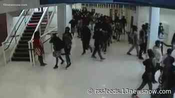 Security footage shows shooting inside Heritage High School last fall