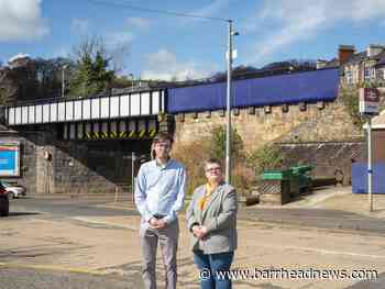 Bird mess at Barrhead Railway bridge causes health hazard - Barrhead News