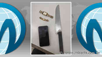 Ladrão preso em Juazeiro após roubar mulher de quase 90 anos com um facão - Site Miséria