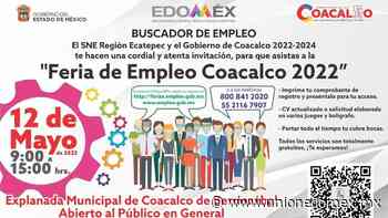 Vacantes Feria del Empleo Coacalco 2022. Chécalas - Union EdoMex