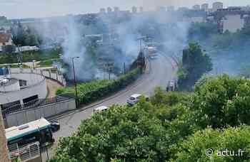Incendie à Bondy : la circulation totalement interrompue sur le RER E - actu.fr
