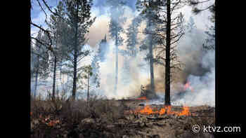 Prescribed burning set to continue Wednesday across Deschutes National Forest - KTVZ